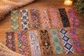 1x Patterned Bookmarks | Decorative Tile Inspired Boho Designs (Random)