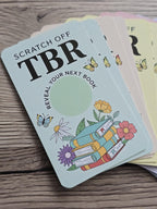 Scratch-Off TBR Cards - Blind Date With Your Books Reading Game (Set of 12)