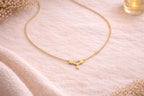 Stainless Steel Dragon Necklace  Minimal Fantasy Jewellery (Gold or Silver)