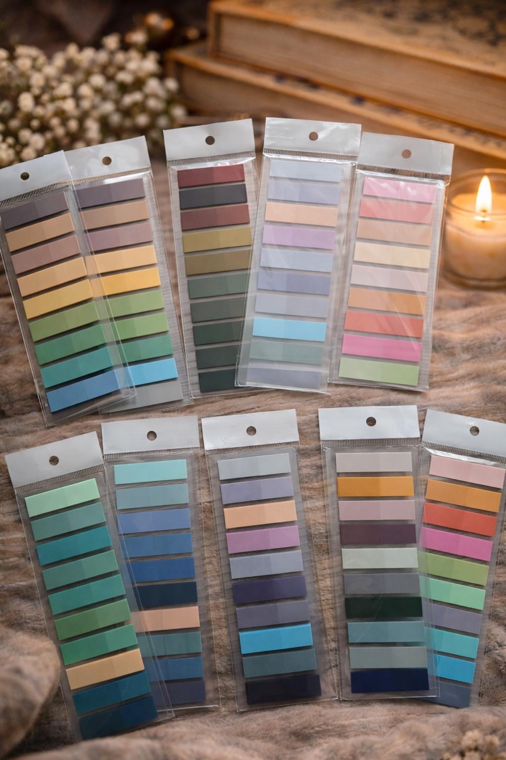 Annotation Tabs  Soft Toned Pastel Bookish Reading Accessories (200 Tabs)