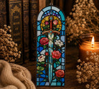 Stained Glass Fantasy Bookmark | Choose Your Design | Dragon or Sword Bookmark