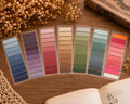 Annotation Tabs | 7 Colour Options | Translucent Book Tabs | Page Markers | Reading Annotation Kit | Sticky Tabs for Books & Planners